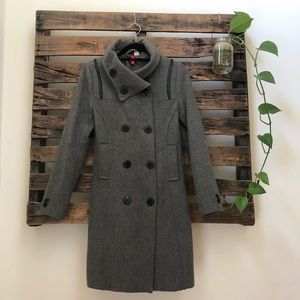 H&M Double-breasted Overcoat
